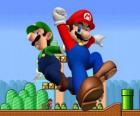 Mario και ο αδελφός του Luigi, το πιο διάσημο υδραυλικούς